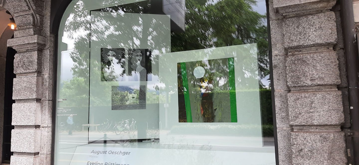 Ausstellungsansicht Galerie Müller, Luzern